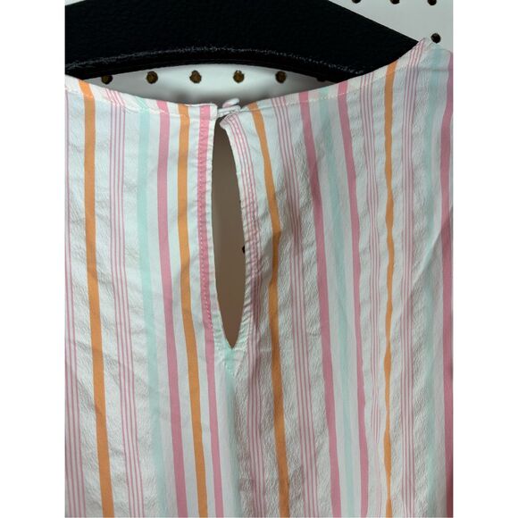 Vineyard Vines Performance Harbor Neon Rosa Smocked Mini Dress size XS - Picture 7 of 9